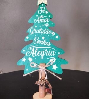 ARVORE NATAL 26,5X12CM MDF MULTIART NATM01