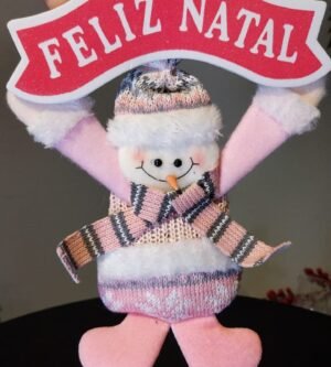 PENDENTE GUIRLANDA TRICO 19X25CM PAPAI NOEL MASTER WFH1469