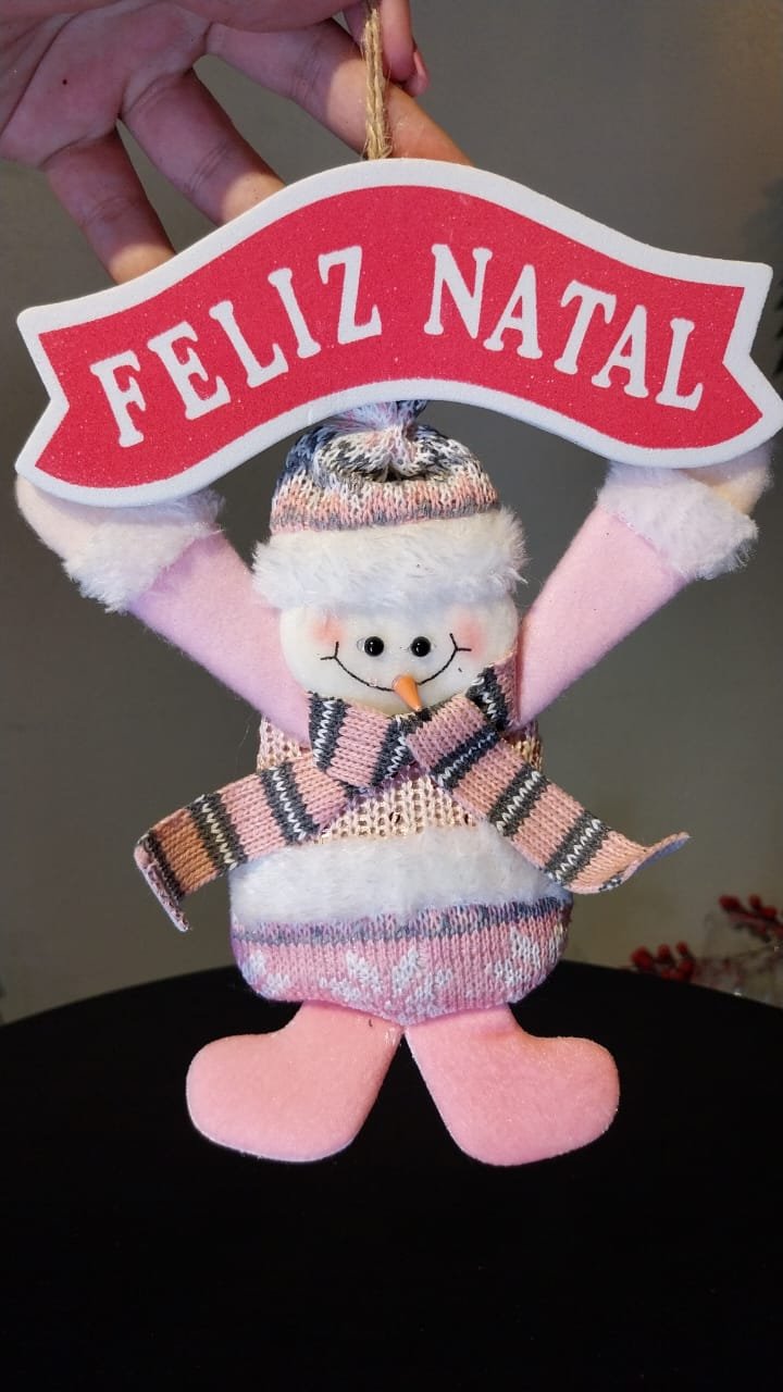 PENDENTE GUIRLANDA TRICO 19X25CM PAPAI NOEL MASTER WFH1469