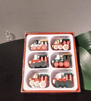 KIT ENFEITE TREM 06 PCS NTA0161