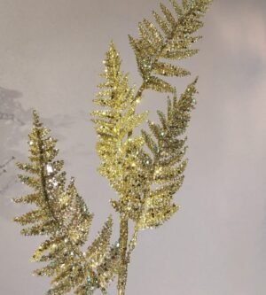 HASTE NATAL GLITTER DOURADO 70CM CASA NATALE CF0101-DO