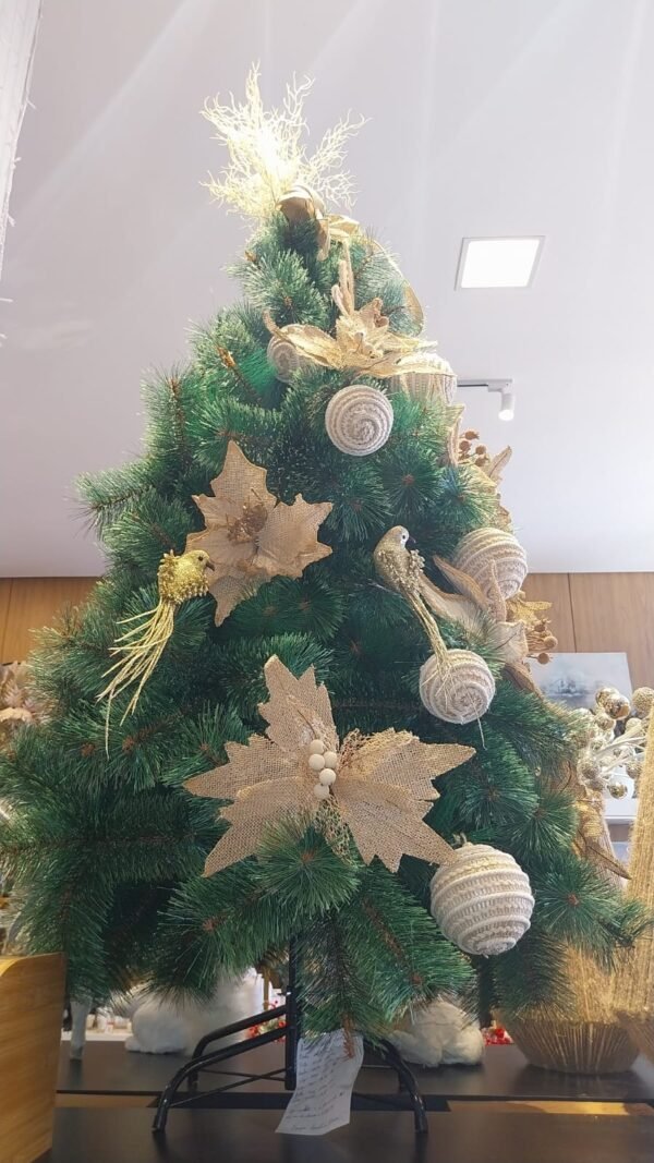 ARVORE DE NATAL 1,5M PINHEIRO NEVE LUXO 260GLS A0315N