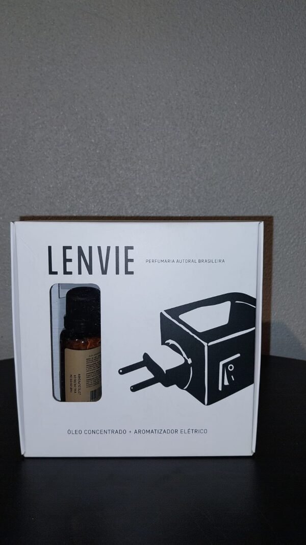 KIT AROMATIZADOR ELETRICO + OLEO CONCENTRADO 20ML LENVIE