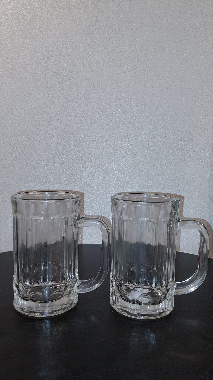CJ CANECAS CHOPP 02 PCS 430ML VIDRO SHOCK IMPORTS ASH-25.0320