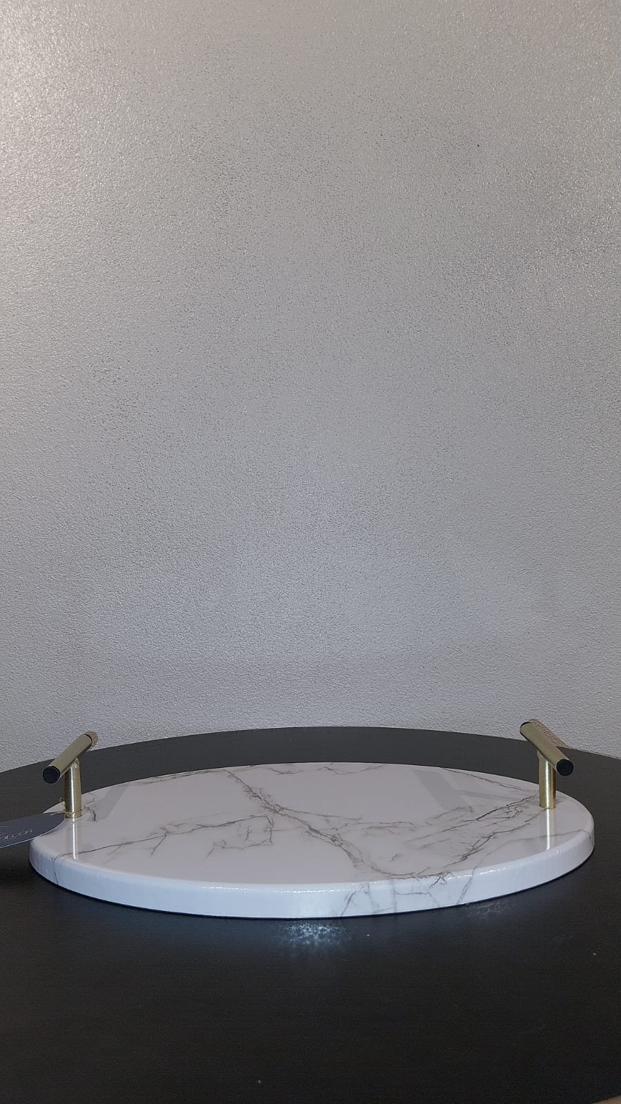 BANDEJA OVAL CARRARA 35X24CM COPA&CIA 309572