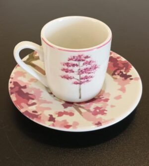 CJ XICARA CAFE 06 PCS PINK TREE 80ML HAUSKRAFT JGXC065