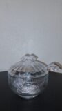 ACUCAREIRO IMPERIAL COM COLHER CRISTAL 12X11,5CM LYOR 4976