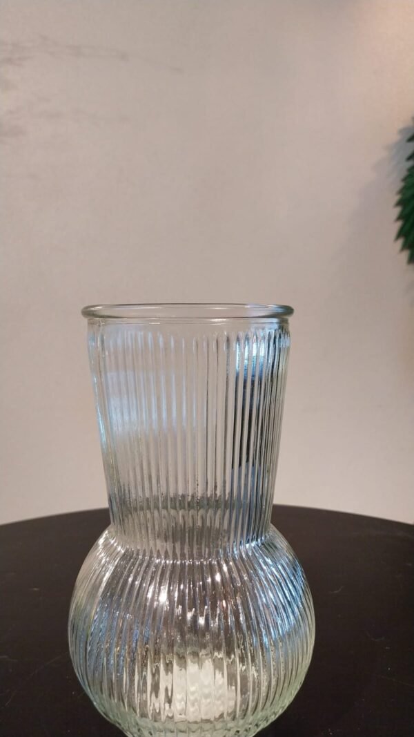 VASO HESTIA 11X11X19CM VIDRO 850ML HAUSKRAFT VASO062
