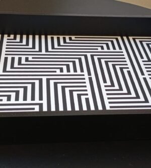 BANDEJA RETANGULAR EM MADEIRA 24,8X35X4,5CM FWB 1380