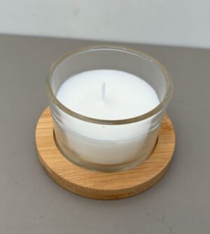 VELA DECORATIVA NO POTE DE VIDRO FWB F0891