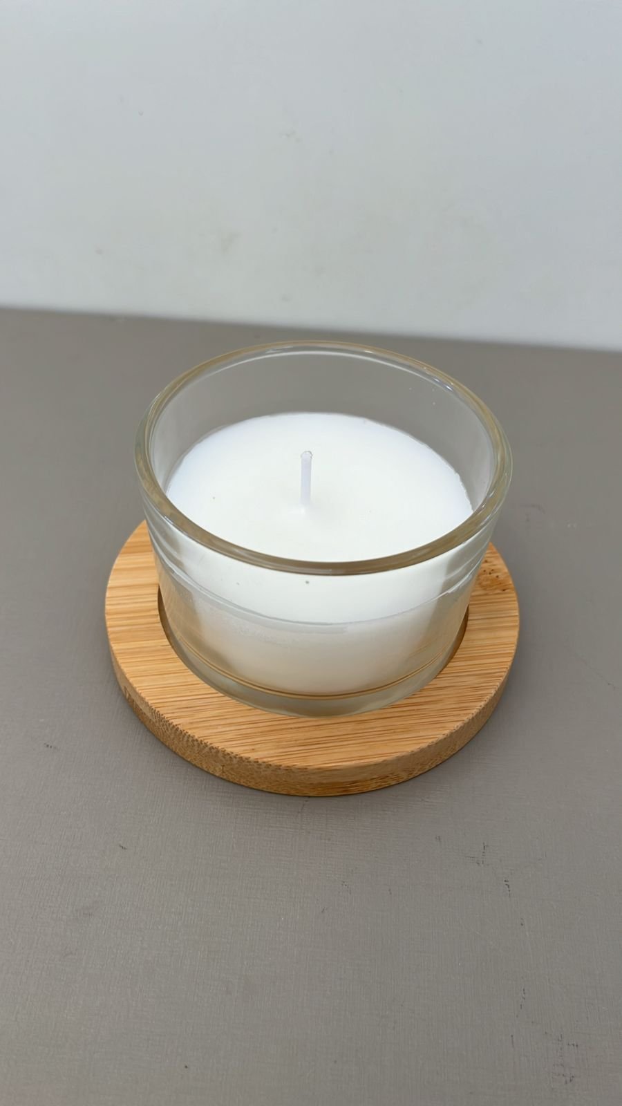 VELA DECORATIVA NO POTE DE VIDRO FWB F0891