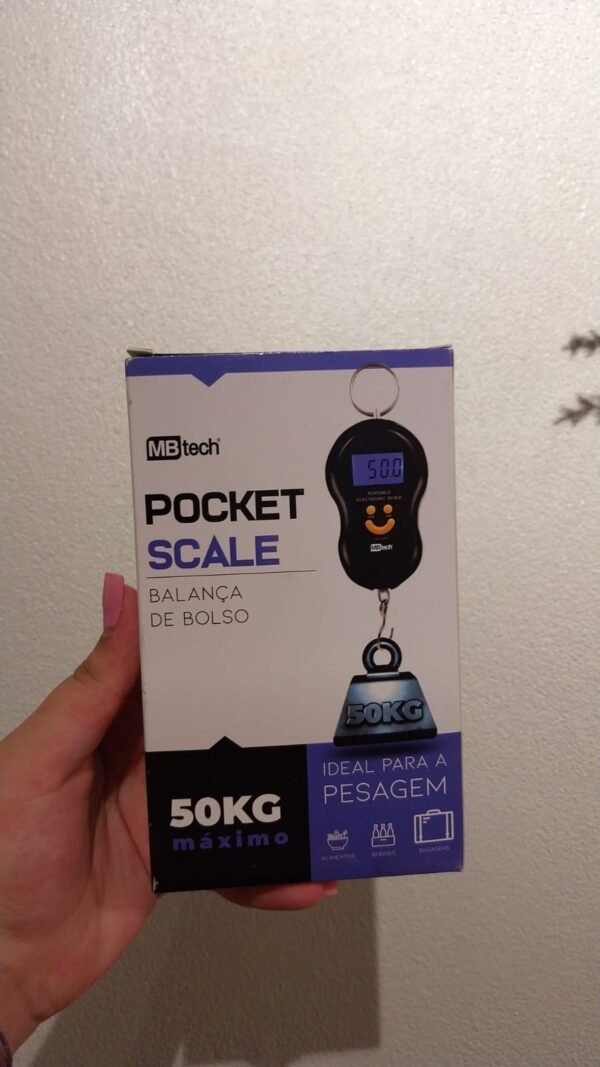 BALANCA PORTATIL BAGAGEM 50KG GB57246