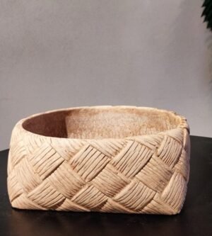 CACHEPOT CIMENTO 23X23X8,5CM RIO TIJUCAS 193152