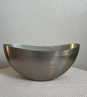 VASO OVAL PRATA P MS52041-1