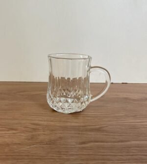 CANECA VIDRO DIAMANTE 200ML 220272