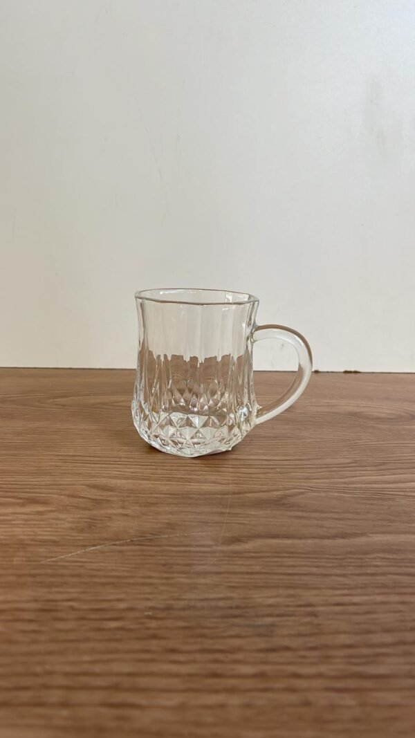 CANECA VIDRO DIAMANTE 200ML 220272