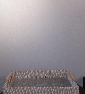 BANDEJA RETANGULAR PALHA BICOLOR ALCA 22826