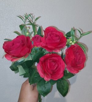 BUQUE DE ROSAS VERMELHAS KAZA DECORE KD0165