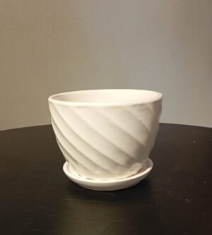 CACHEPOT PEQUENO ONDAS KAZA DECORE KD9297