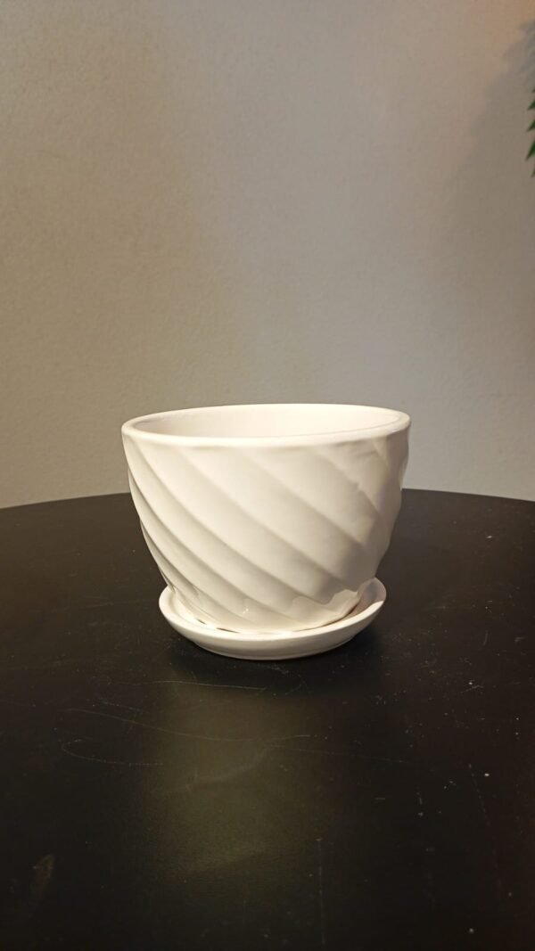 CACHEPOT PEQUENO ONDAS KAZA DECORE KD9297