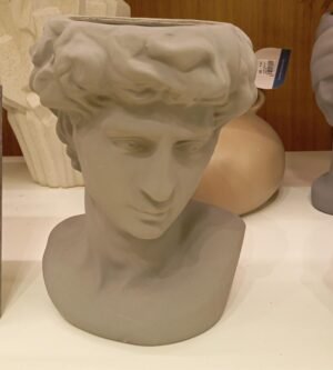 CACHEPOT ROMANO MASCULINO KAZA DECORE KD9392