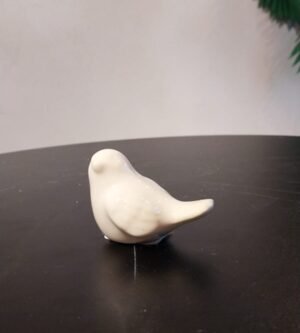PASSARINHO MINI PARDAL P ABAIXADO BRANCO CLEAN G. A. CERAMICA 66-504