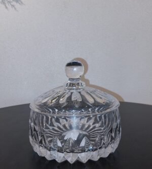 POTICHE LOUISE 14X14CM CRISTAL DE CHUMBO WOLFF 35199