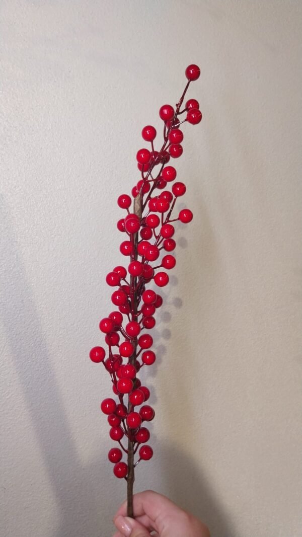 GALHO BERRY GD VERMELHO KAZA DECORE KD0534