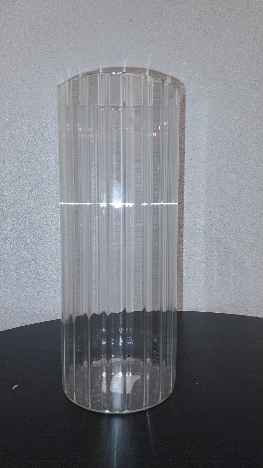 VASO CANNEL 10X25X10CM TRANSP MAI HOME DPD03239