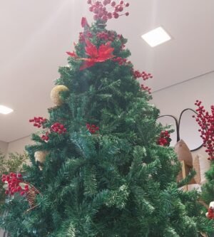 ARVORE DE NATAL 1,8M VERDE LUXO A0718H