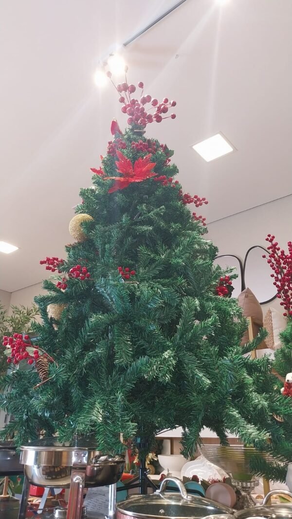 ARVORE DE NATAL 1,8M VERDE LUXO A0718H