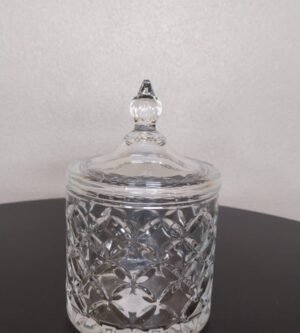 POTICHE VIDRO AMAZONI 15,5CM HAUSKRAFT PTCH080