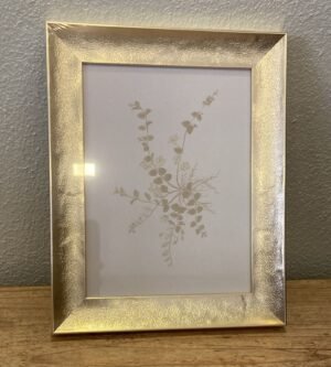 ADORNO DE PAREDE BUTTERFLY DOURADO 18X15,5X5CM BORBOLETA EM POLIRESINA