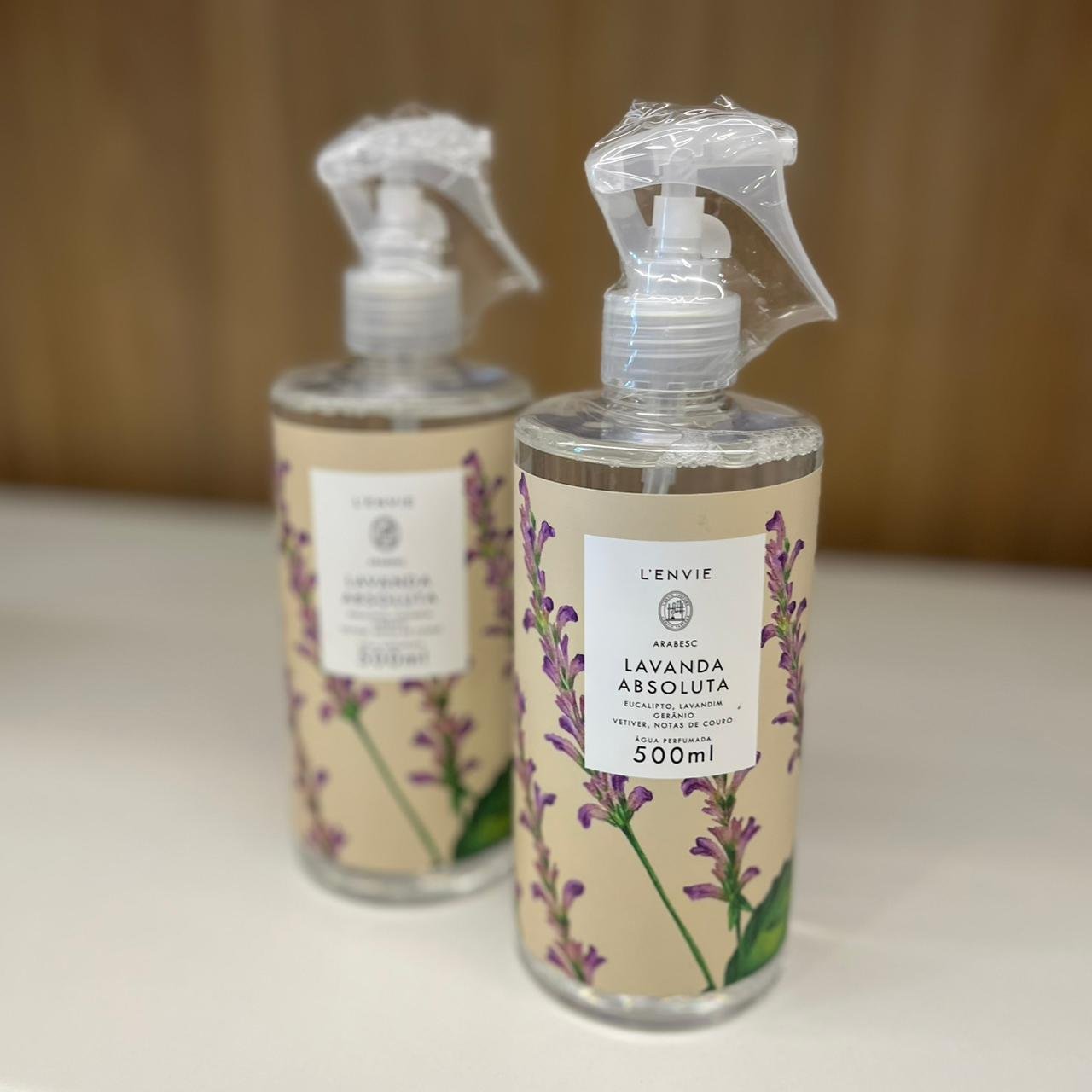 AGUA PERFUMADA 500ML LAVANDA ABSOLUTA