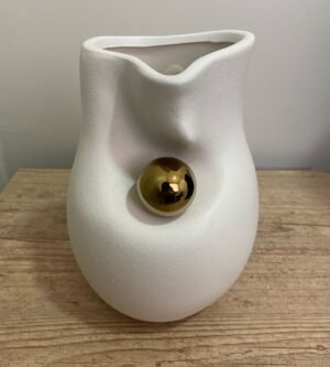 ALMOFADA 55X55CM DEBRUM 01 ESPECIAL 244-B LINHO BEGE DOURADO